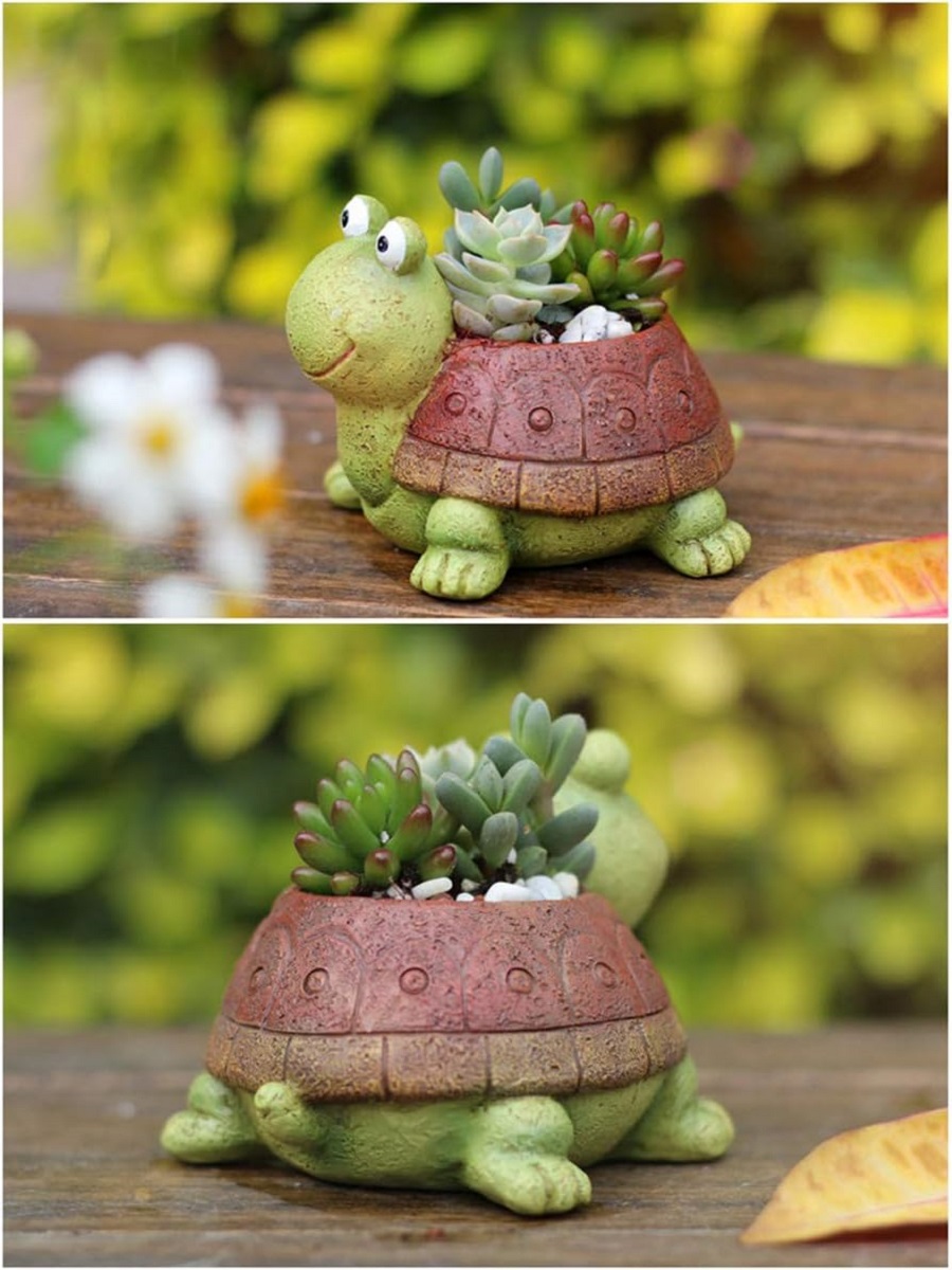 ที่ปลูกต้นไม้บอนไซรูปเต่าน่ารั - Bonsai Garden Gift บทวิจารณ์และราคา
