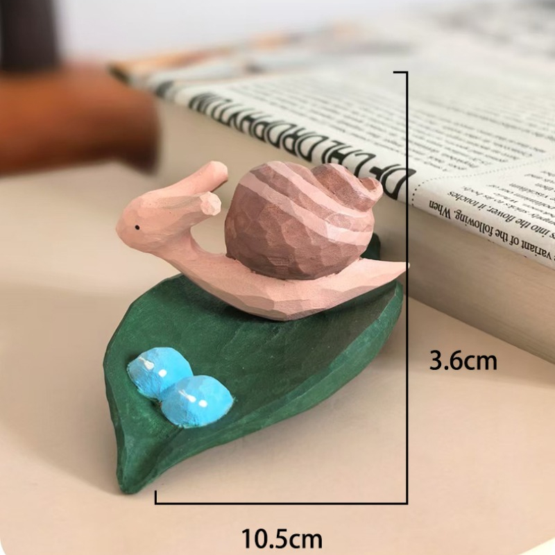 งานฝีมือไม้รูปหยดน้ำหอยทาก งาน - Bonsai Garden Gift บทวิจารณ์และราคา