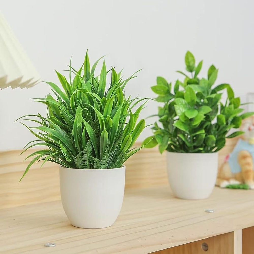 ชุดต้นไม้ประดิษฐ์ขนาดเล็ก 4 ชิ - Bonsai Garden Home บทวิจารณ์และราคา