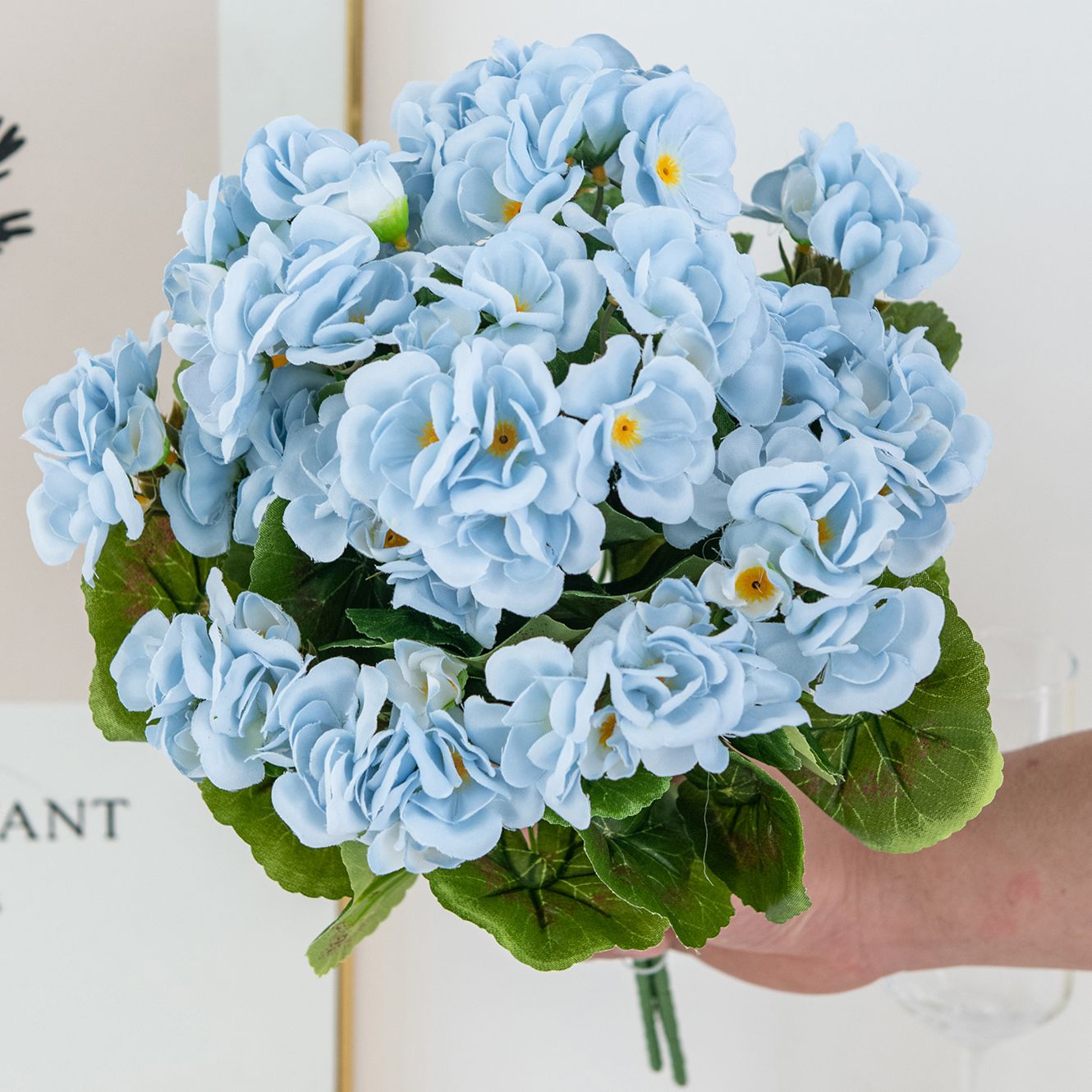 ดอกไม้ประดิษฐ์พืช Begonia ดอกไ - Bonsai Garden Festival บทวิจารณ์และราคา