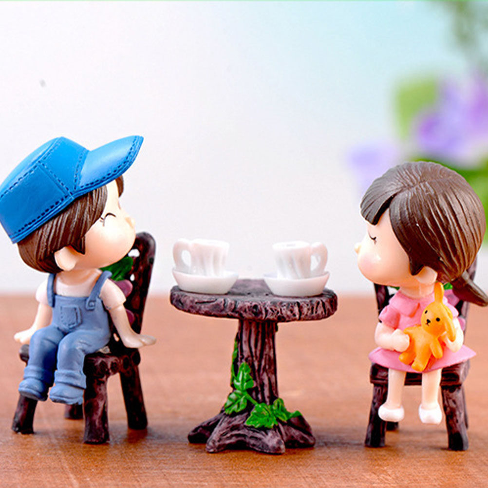 ชุดเก้าอี้และโต๊ะเรซินขนาดเล็ก - Bonsai Garden Home บทวิจารณ์และราคา